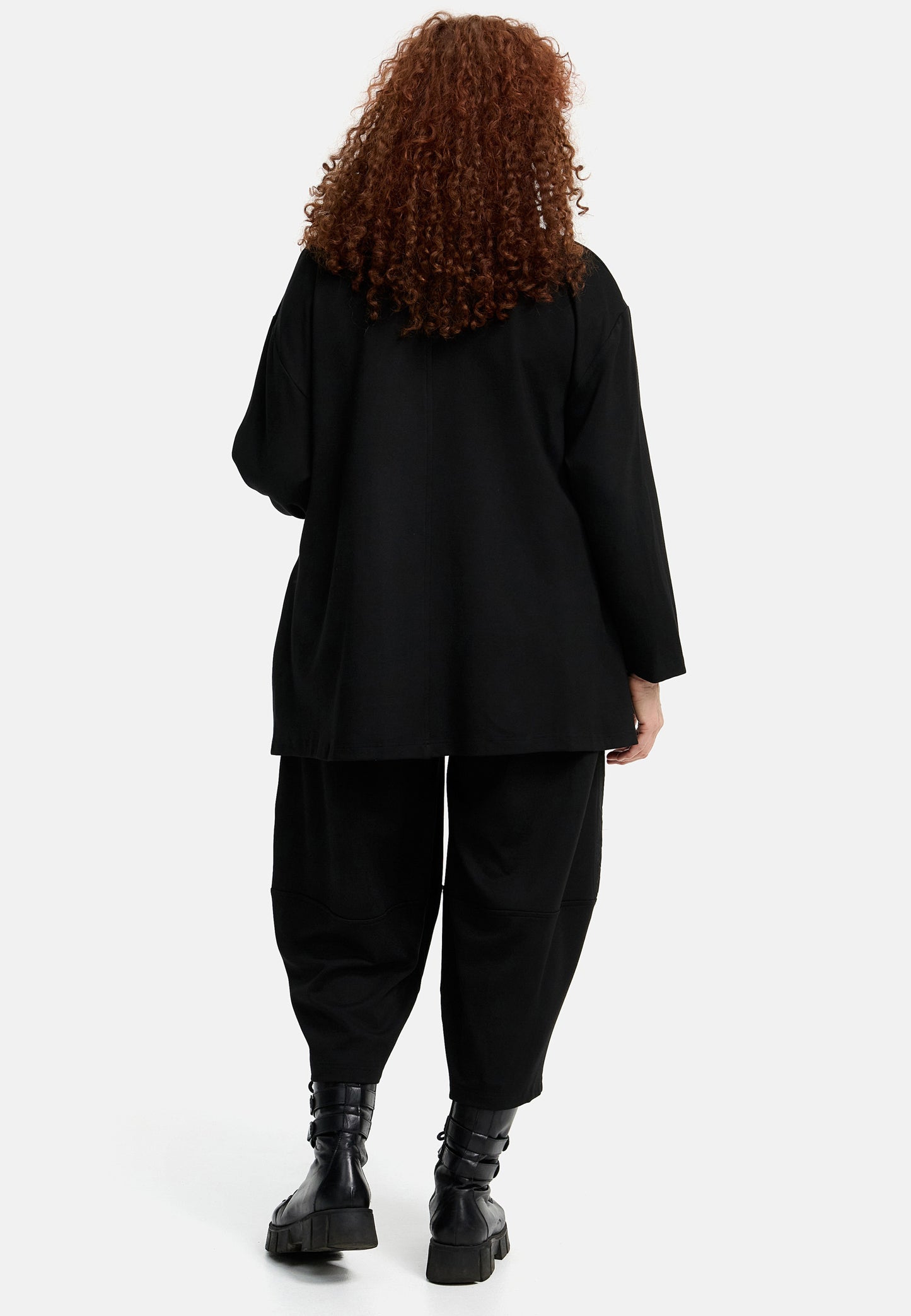 DYB Shirt Schwarz Comic A-Form große Größen – Nickis XXL Fashion – Ansicht 5
