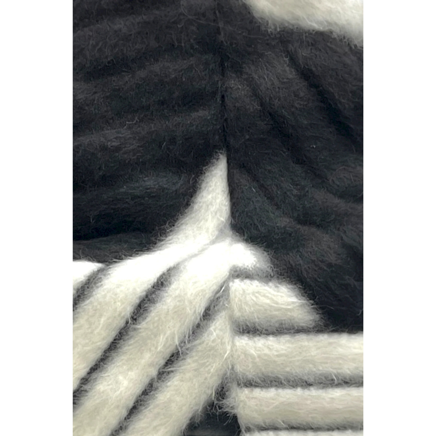 Vincenzo Allocca Kleid mit Wollkragen schwarz mit weiß 44 46 48 50 52 54 56 58 60 62