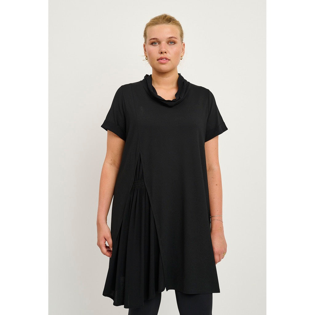 Pont Neuf exquisite Long Tunika Schwarz Black Edition Gr 42 - 56