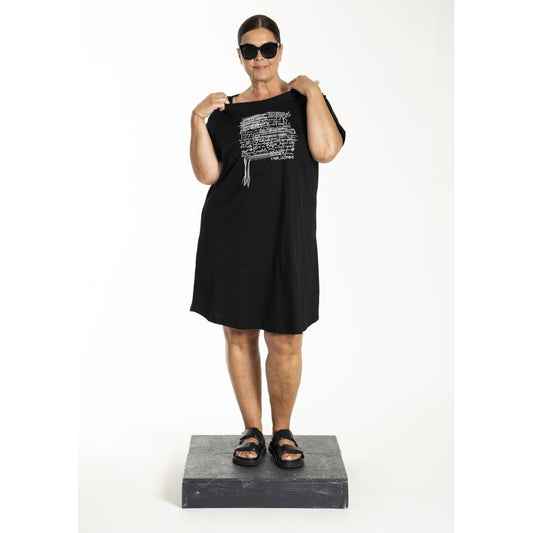 Gozzip Shirt Black Edition schwarz oder weiß mit Druck kurzarm 42 44 46 48 50 52 54 56