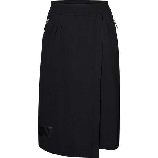 Pont Neuf Rock Reissverschlüsse Satineinsatz  Schwarz 42 44 46 48 50 52 54 56