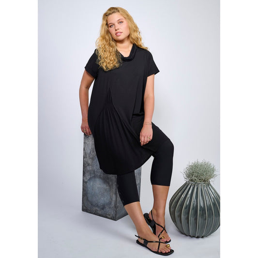 Pont Neuf exquisite Long Tunika Schwarz Black Edition 42 44 46 48 50 52 54 56