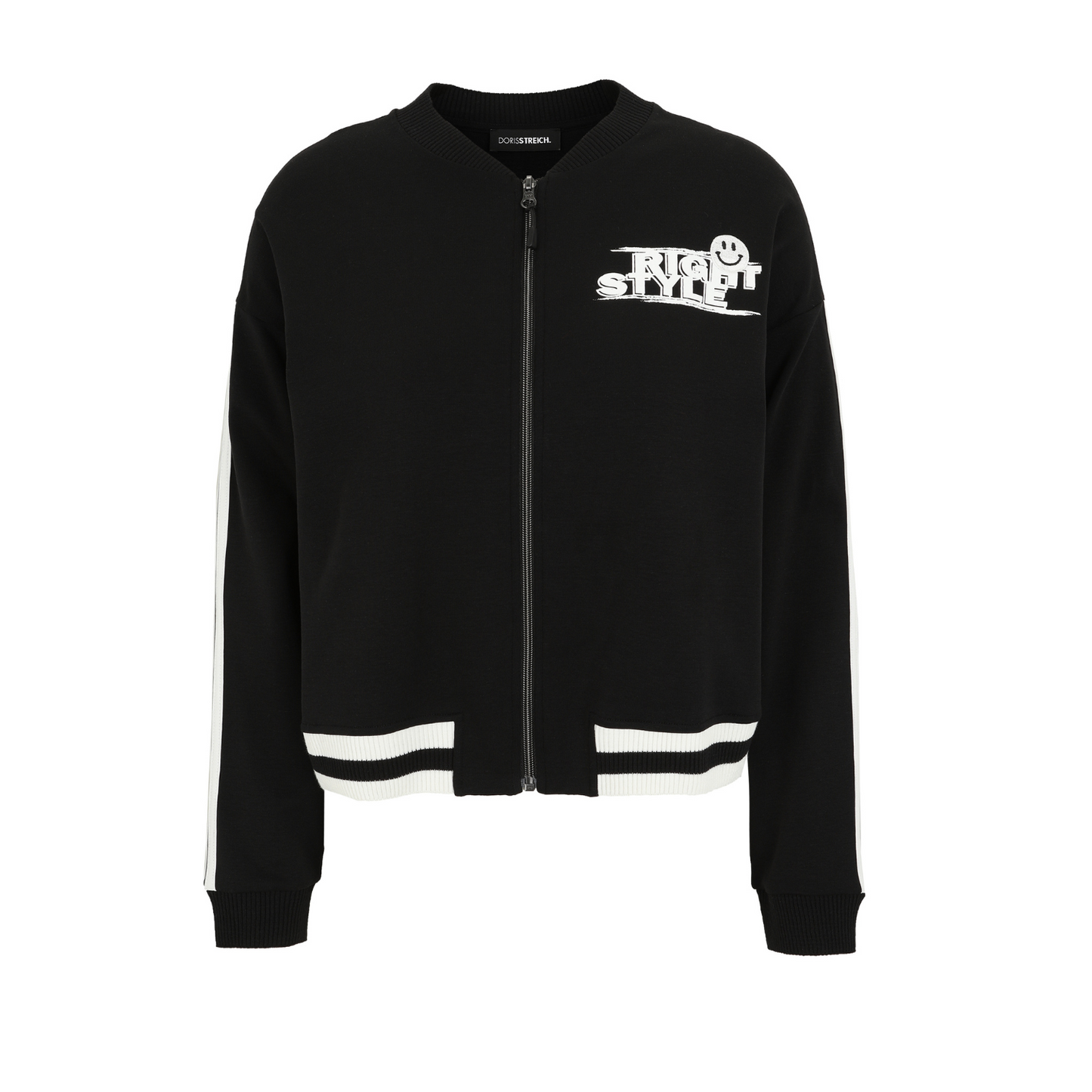 Doris Streich Smiley-Jacke – Streetstyle trifft auf gute Laune! 44 46 48 50 52 54 56
