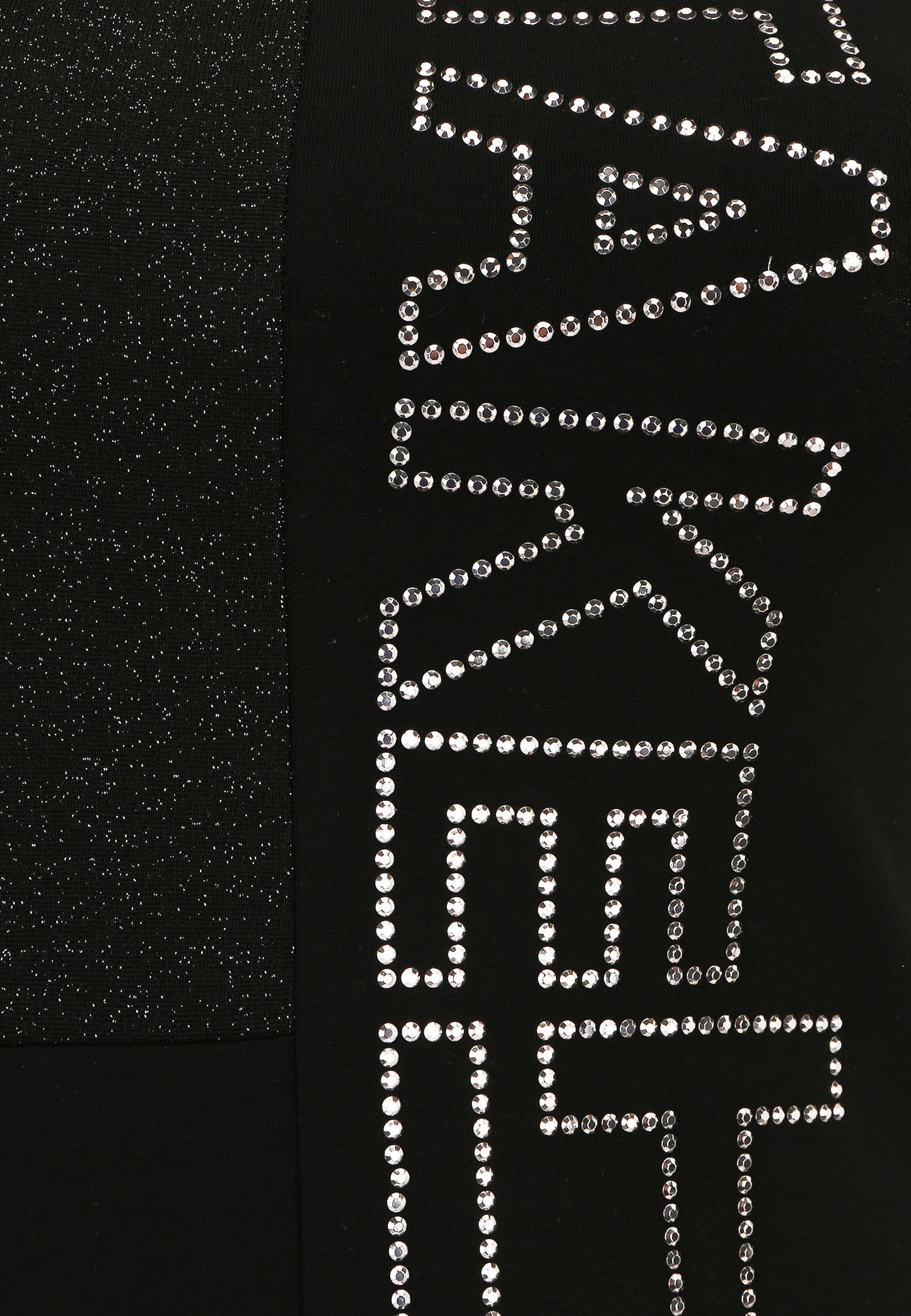 Doris Streich Top Jersey Strass-Motiv Schwarz große Größen – Nickis XXL Fashion – Ansicht 3