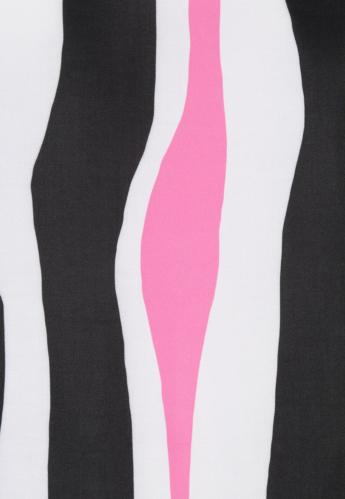 Doris Streich Bluse Streifen-Print Schwarz Weiß Pink große Größen – Nickis XXL Fashion – Ansicht 3
