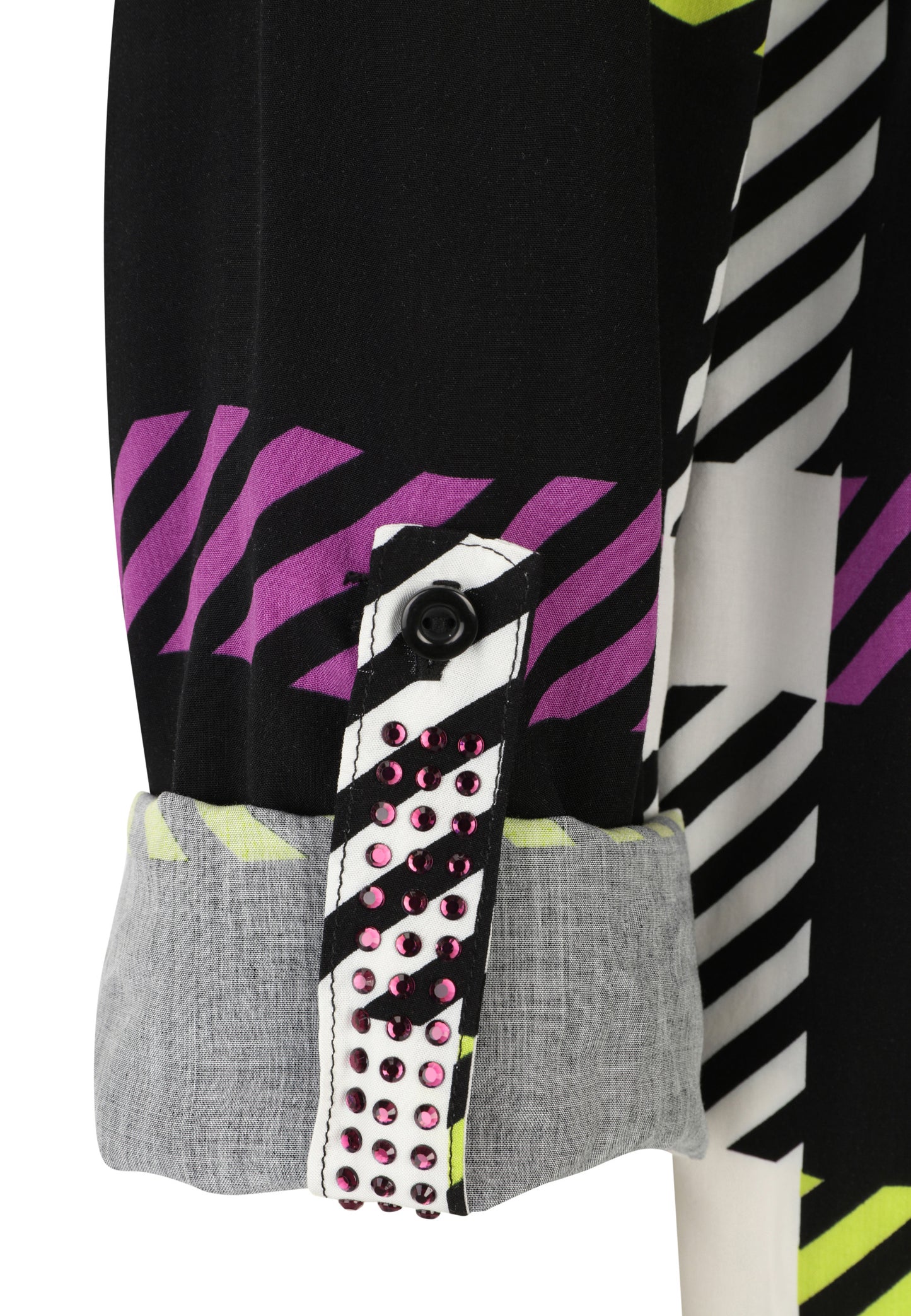 Doris Streich Bluse Karo-Print Bunt große Größen – Nickis XXL Fashion – Ansicht 3