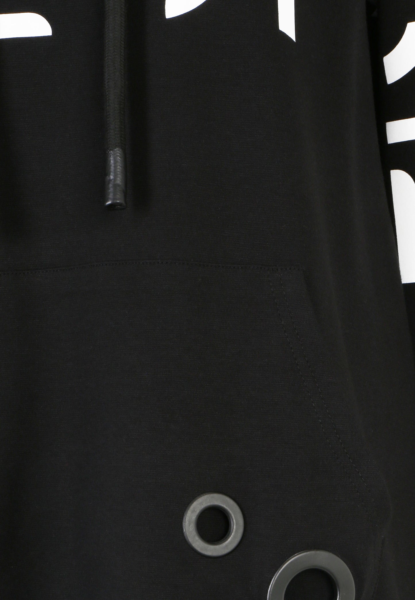 Doris Streich Sweatshirt Buchstabenprint Schwarz große Größen – Nickis XXL Fashion – Ansicht 3