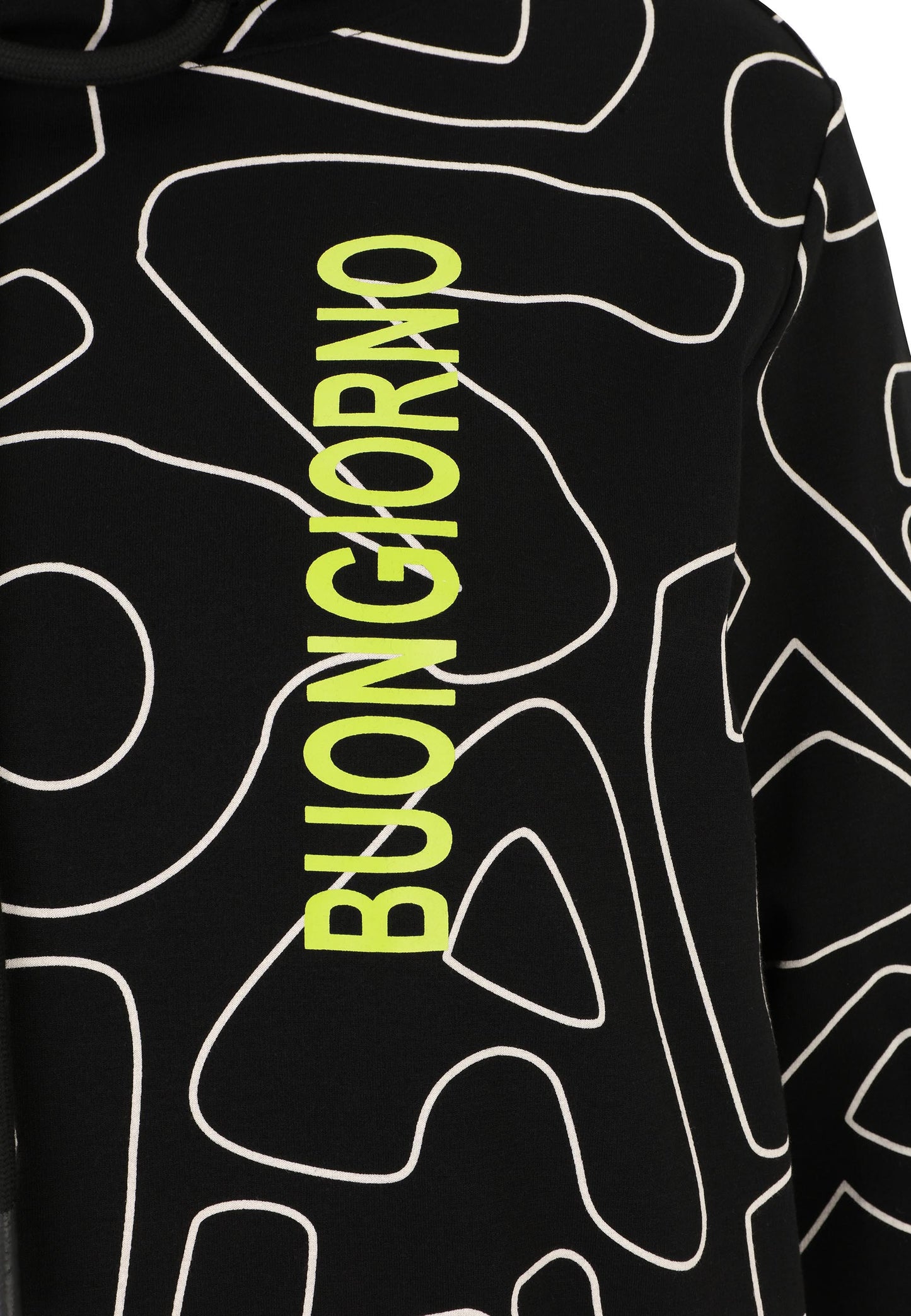 Doris Streich Sweatshirt Buchstabenprint Schwarz große Größen – Nickis XXL Fashion – Ansicht 3
