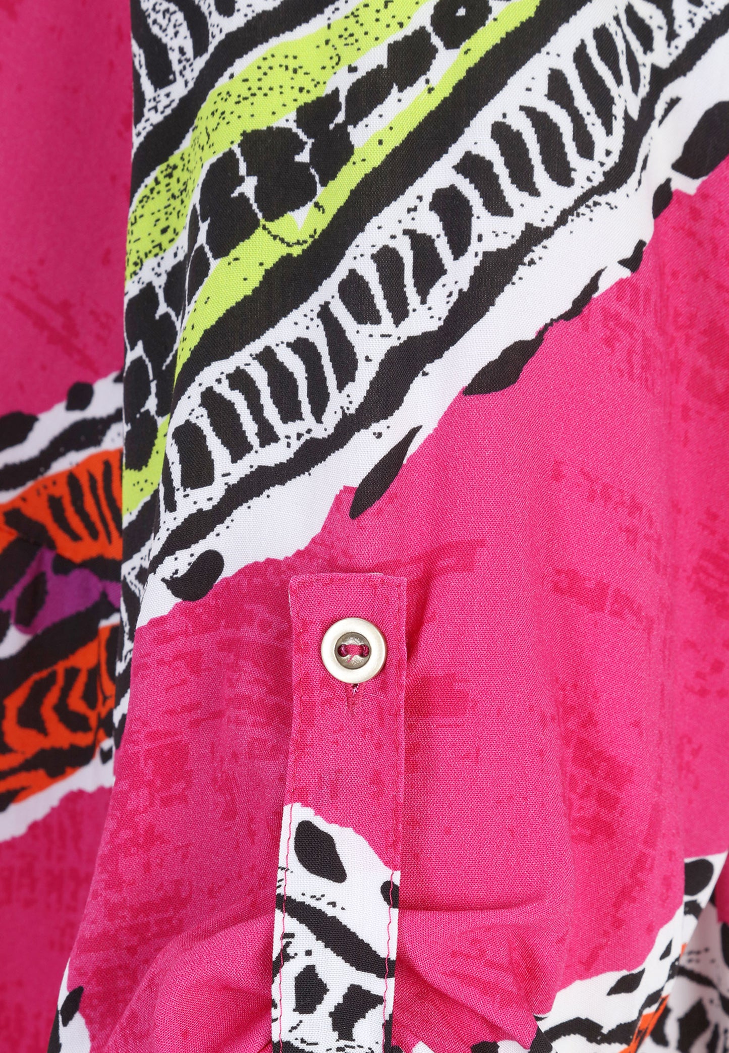 Doris Streich Bluse pink bunt Paisley Muster 44 46 48 50 52 54 56