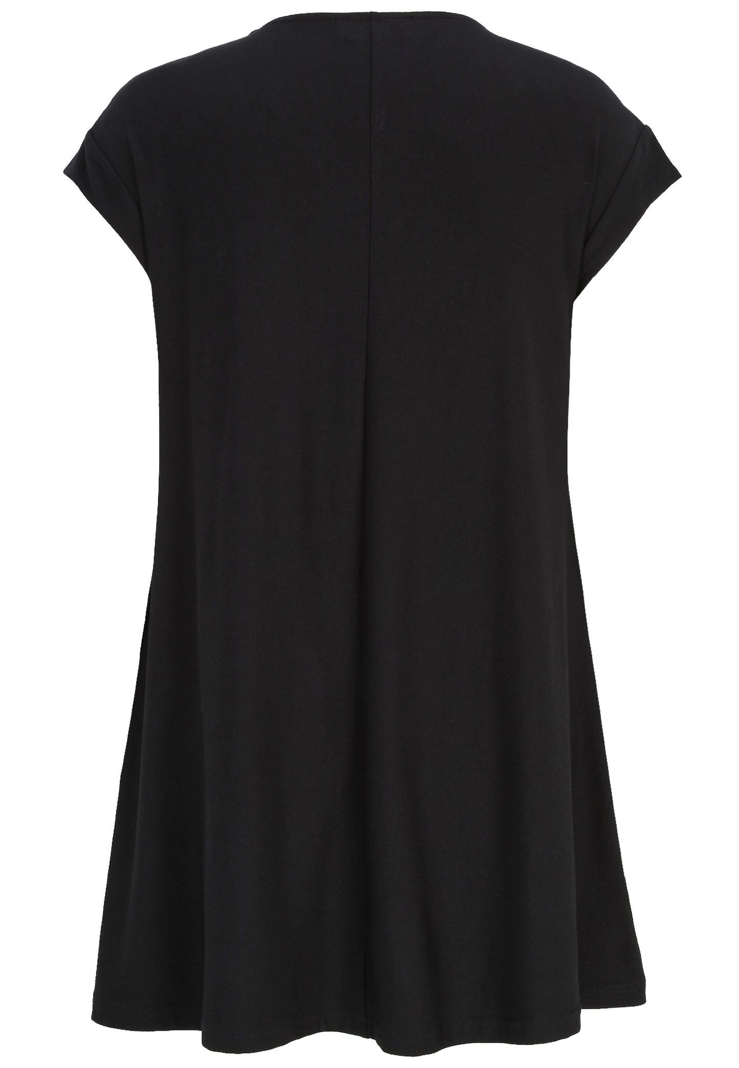 Doris Streich Tunika Safari-Design Schwarz Weiß große Größen – Nickis XXL Fashion – Ansicht 3