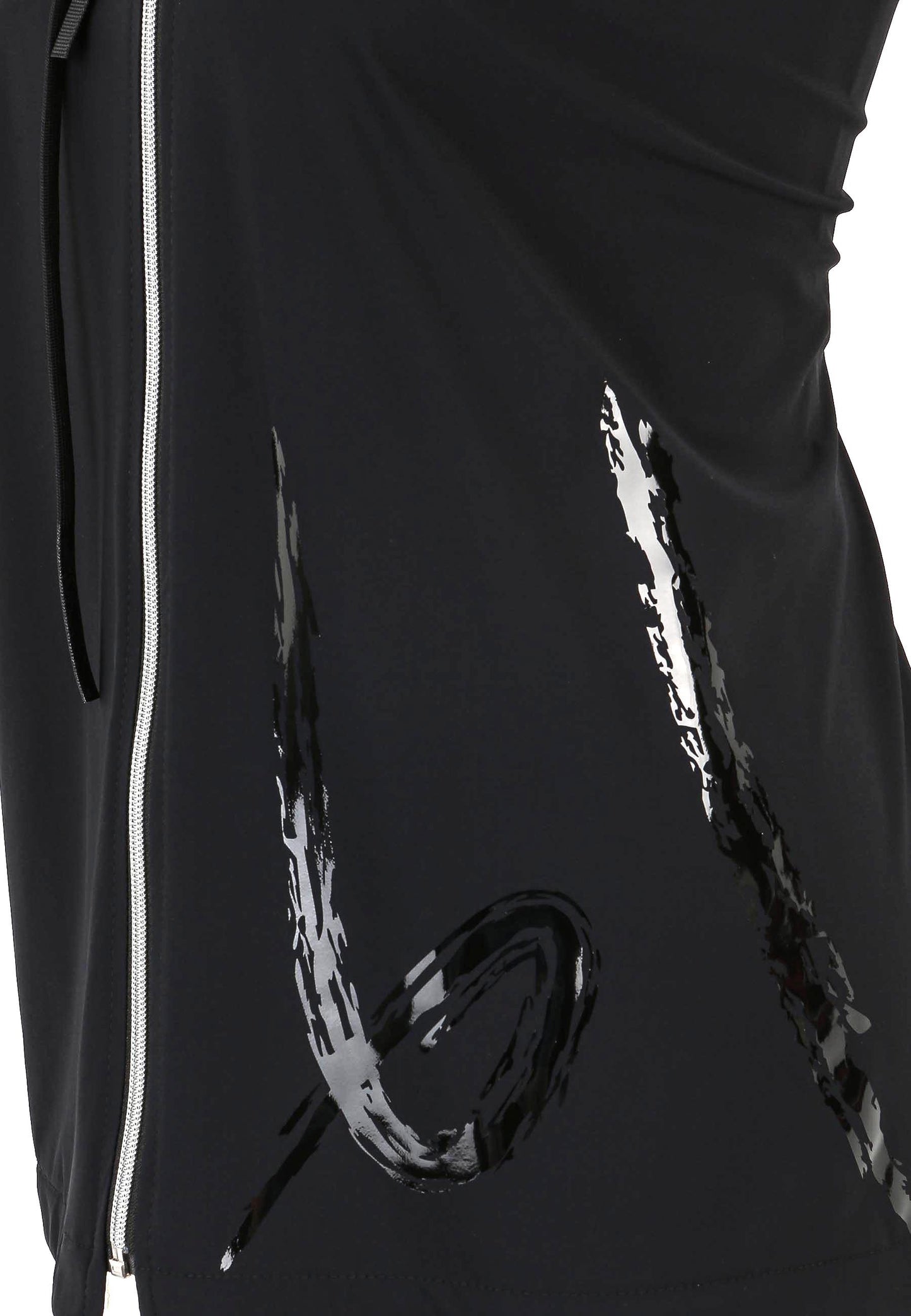 Doris Streich Jacke Schwarz mit Kapuze große Größen – Nickis XXL Fashion – Ansicht 3