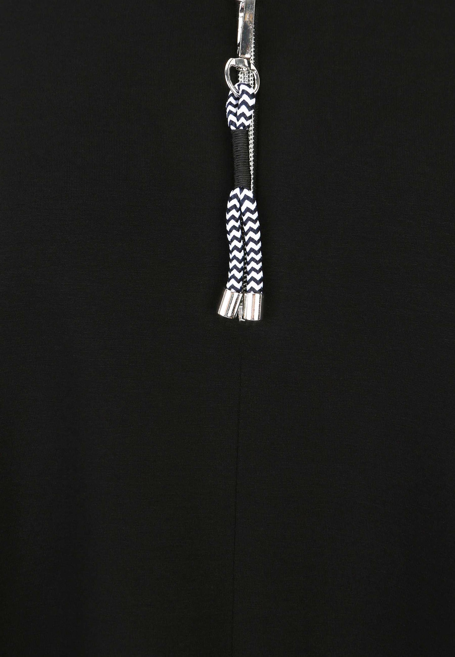 Doris Streich Basic-Shirt Schwarz A-Linie große Größen – Nickis XXL Fashion – Ansicht 3