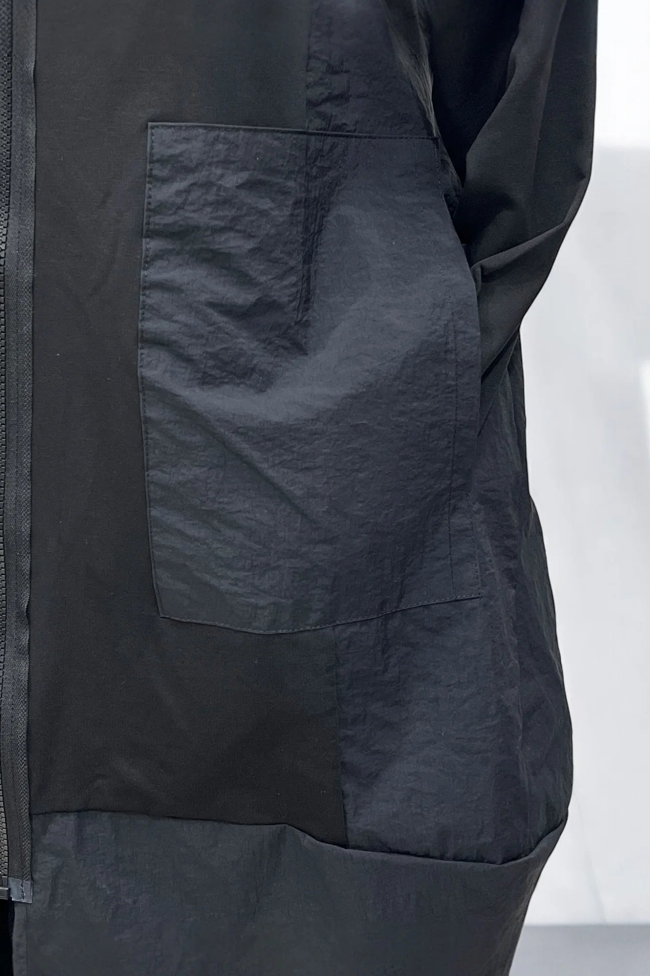 Vincenzo Allocca Jacke schwarz mit Herz Motiv Schriftzug 52 54 56 58