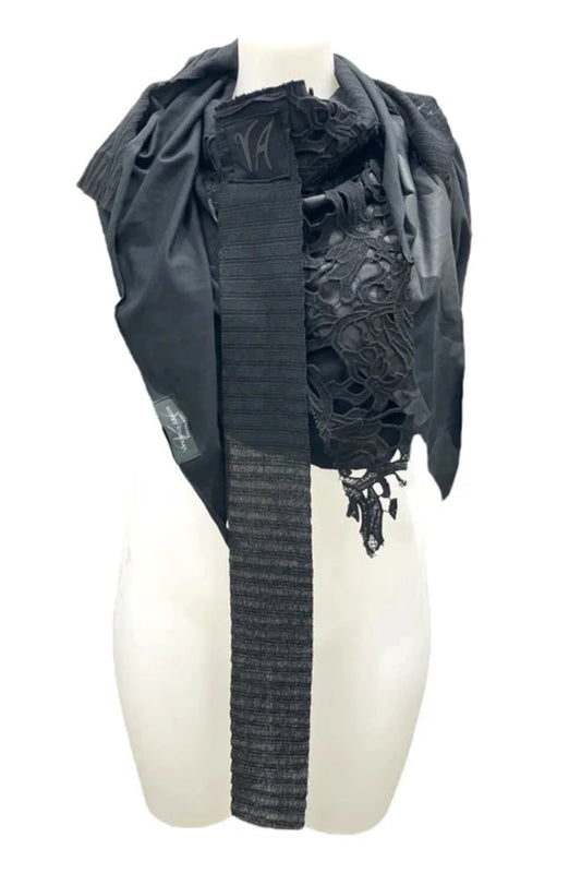 Vincenzo Allocca Tuch schwarz High Fashion