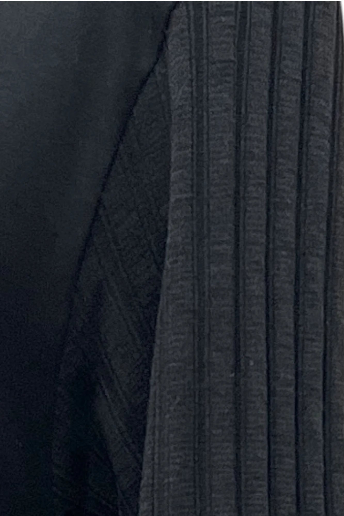 Vincenzo Allocca Tunika schwarz mit Feinstrickeinsätze 56 58 60 62