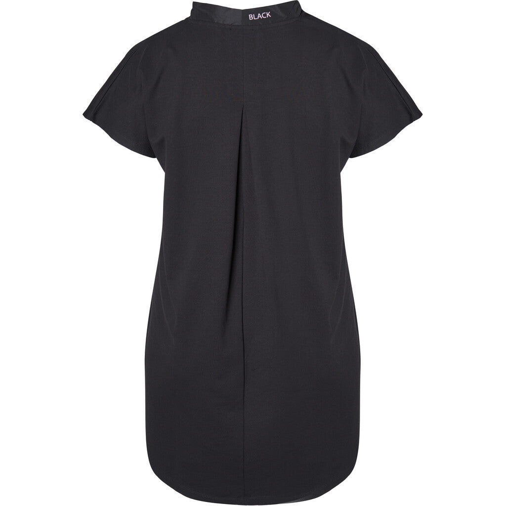 Pont Neuf Shirt Schwarz V-Ausschnitt große Größen – Nickis XXL Fashion – Ansicht 3