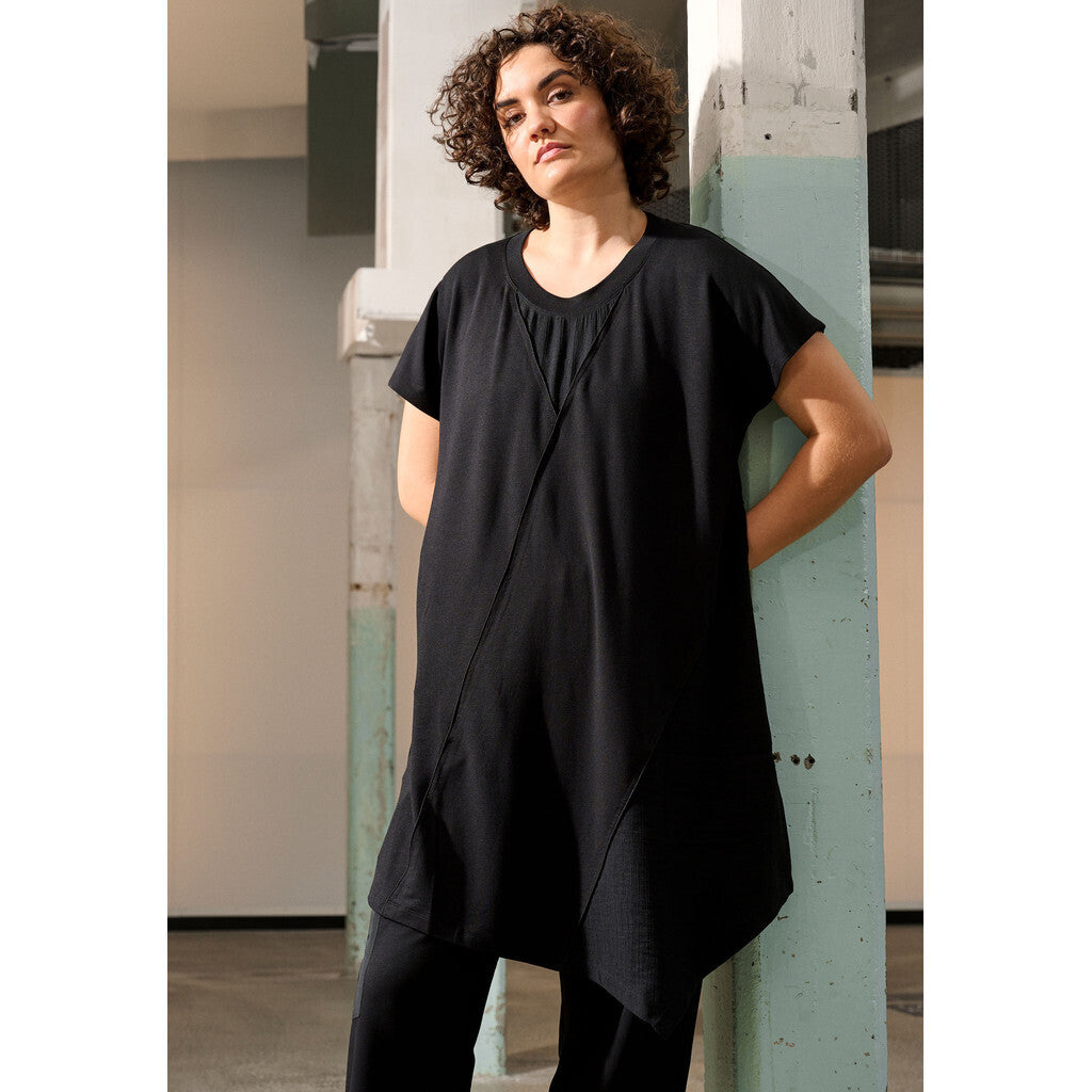 Pont Neuf exquisite Tunika Schwarz Black Edition 42 44 46 48 50 52 54 56