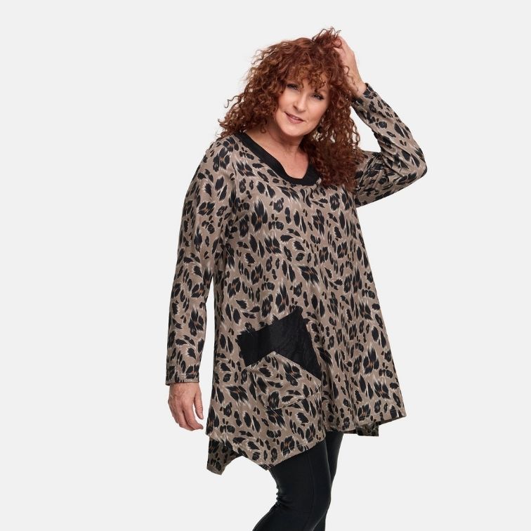 DYB – Do Your Best Tunika Animal – weich, edel & ausdrucksstark 42 44 46 48 50 52 54 56 58
