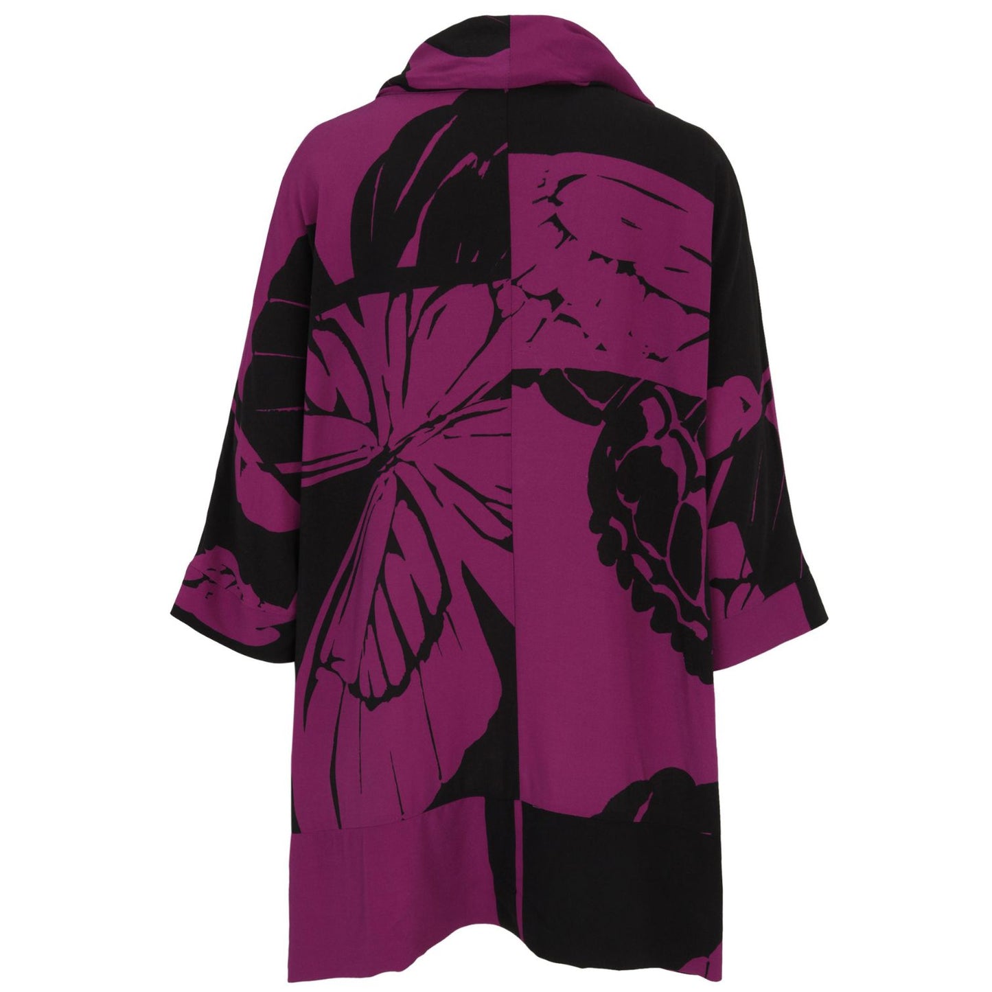 Doris Streich Oversize Shirt Beere Schwarz große Größen – Nickis XXL Fashion – Ansicht 4