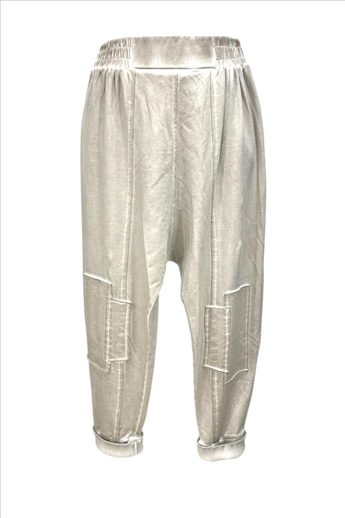 Vincenzo Allocca Hose Jogpant Dirty Dying sand taupe Gr 40 - 60