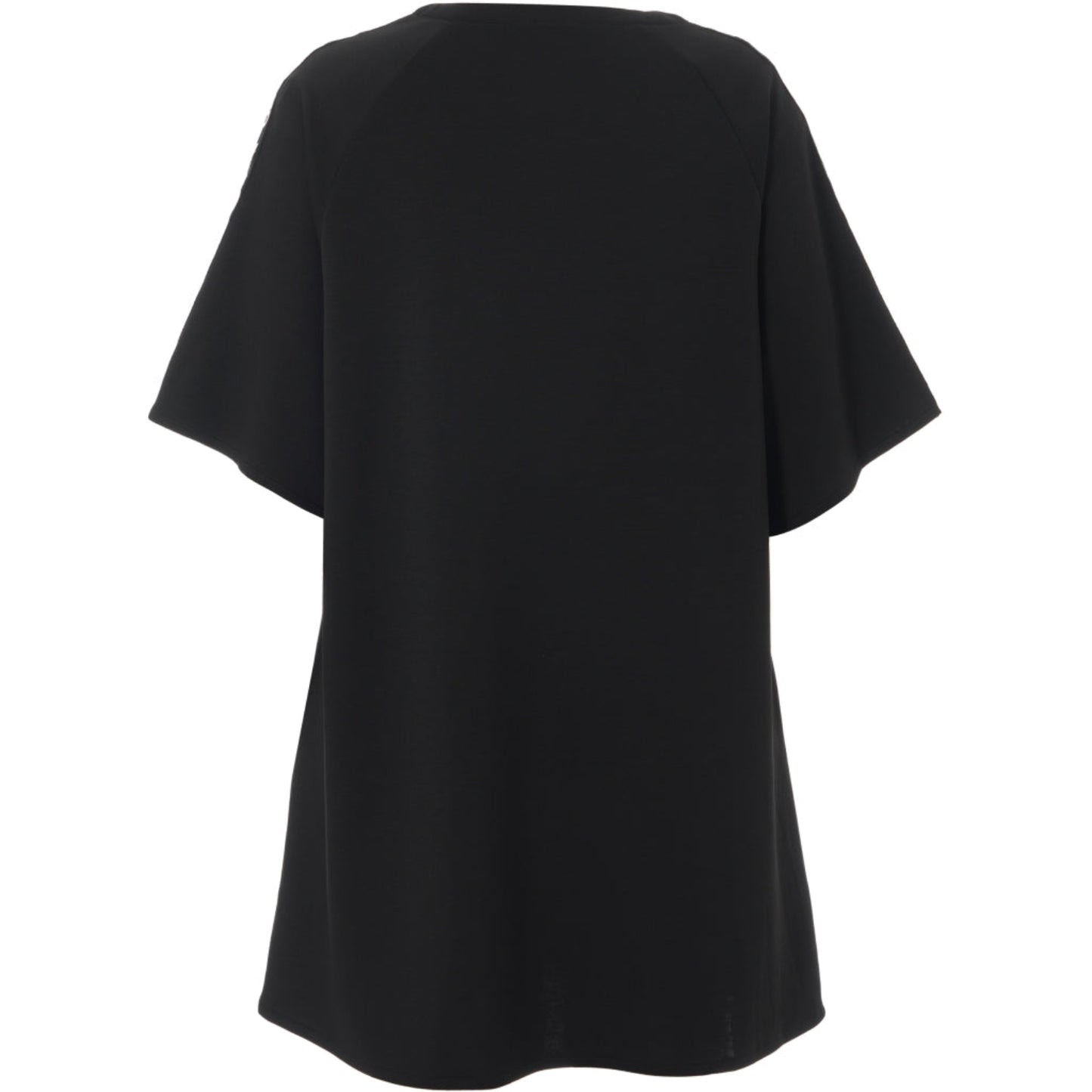 Studio Tunika Shirt Stern kurzarm schwarz 42 44 46 48 50 52 54 56