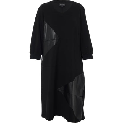 Studio Tunika Schwarz Rollkragen A-Form große Größen – Nickis XXL Fashion – Ansicht 4