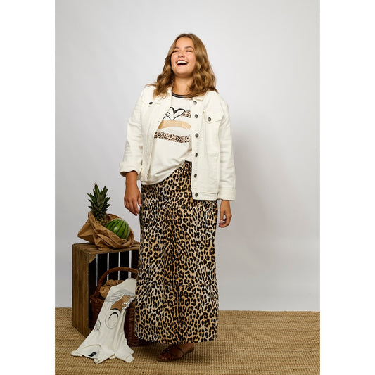 Adia Rock Animal braun schwarz Viskose 42 44 46 48 50 52 54 56