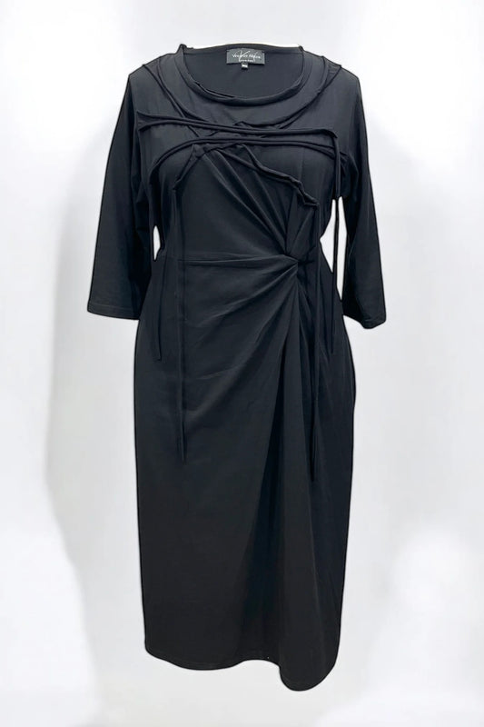 Vincenzo Allocca Kleid schwarz elegant Black 44 46 48 50 52 54 56 58 60 62