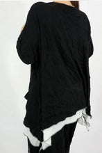 Lade das Bild in den Galerie-Viewer, Zedd Plus Crash-Optik Shirt schwarz Gr 1 - 6

