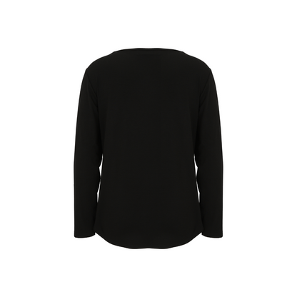 Smiley-Shirt "Right Style" mit Strass – Doris Streich 44 46 48 50 52 54 56