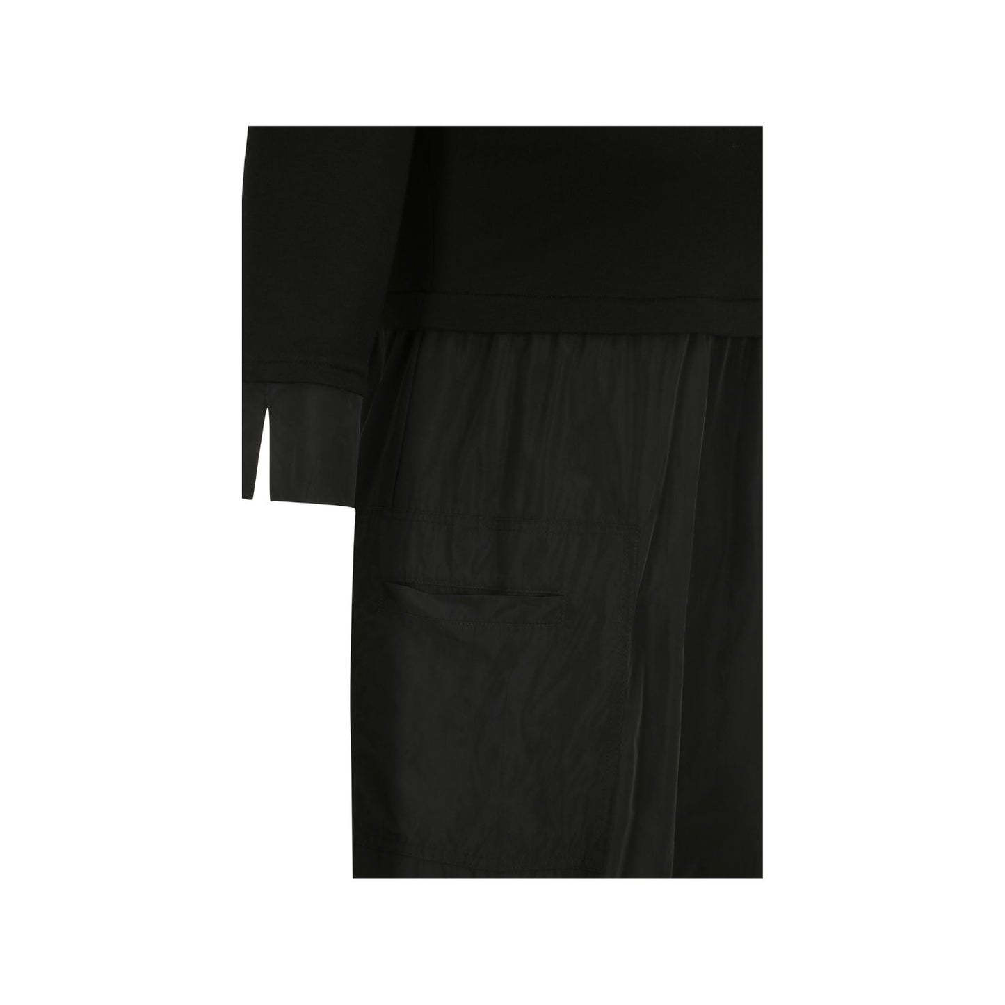 Doris Streich Kleid Schwarz Microtaft große Größen – Nickis XXL Fashion – Ansicht 3