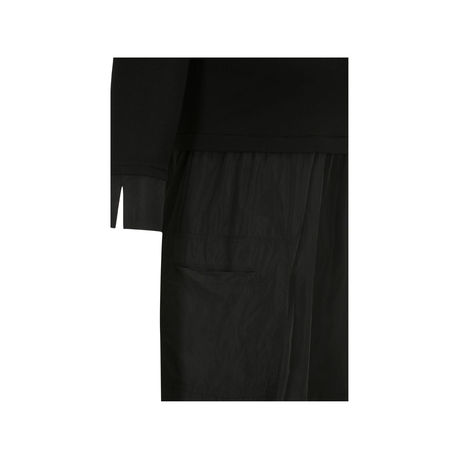 Doris Streich Kleid Schwarz Microtaft große Größen – Nickis XXL Fashion – Ansicht 3