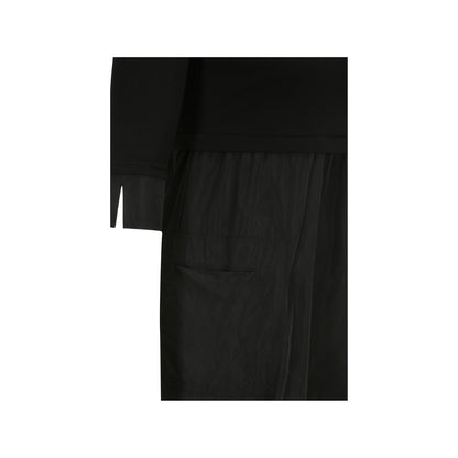 Doris Streich Kleid Schwarz Microtaft große Größen – Nickis XXL Fashion – Ansicht 3