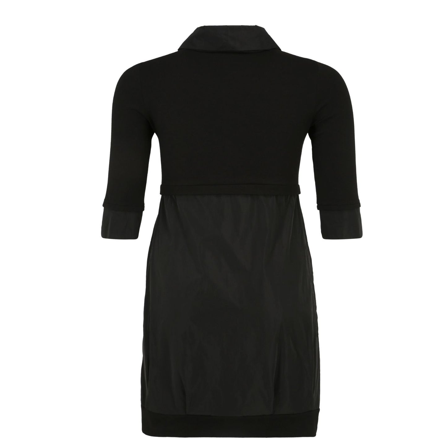 Doris Streich Kleid Schwarz Microtaft große Größen – Nickis XXL Fashion – Ansicht 4