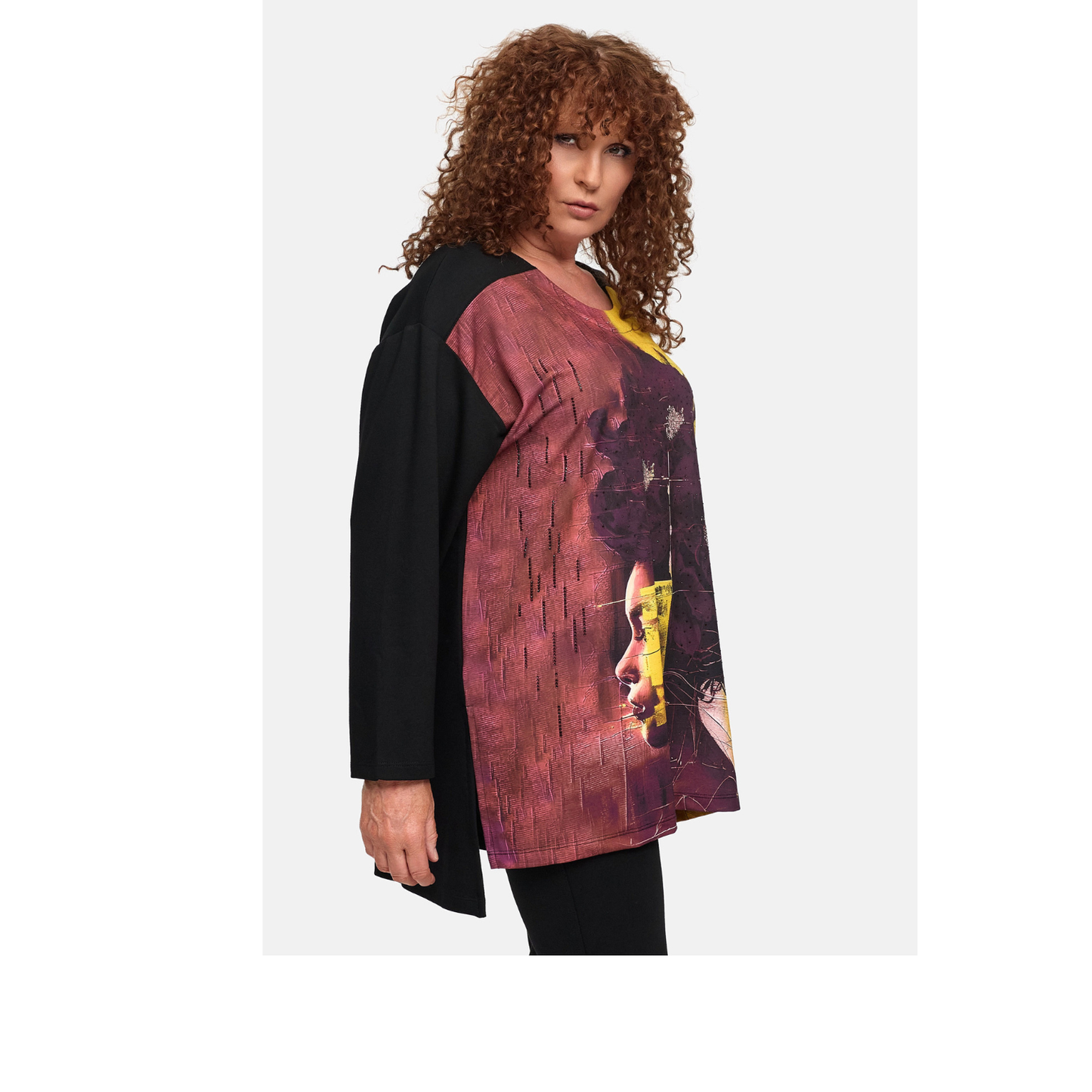Frenzi4u Longshirt „Autumn Vision“ – kunstvoll, edel & voller Wärme 44- 58