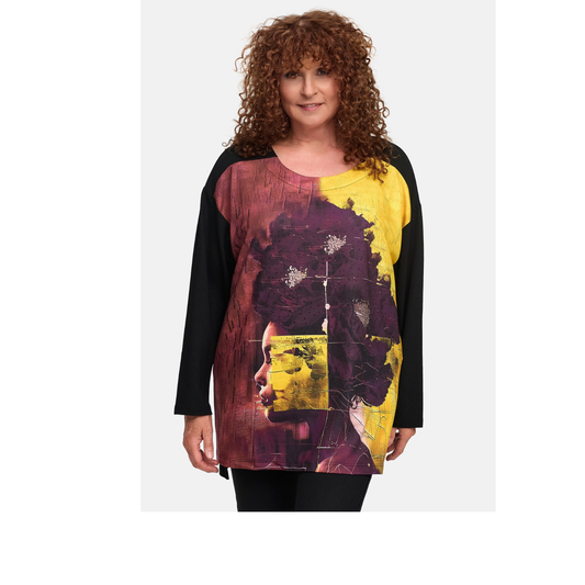 Frenzi4u Longshirt „Autumn Vision“ – kunstvoll, edel & voller Wärme 44- 58