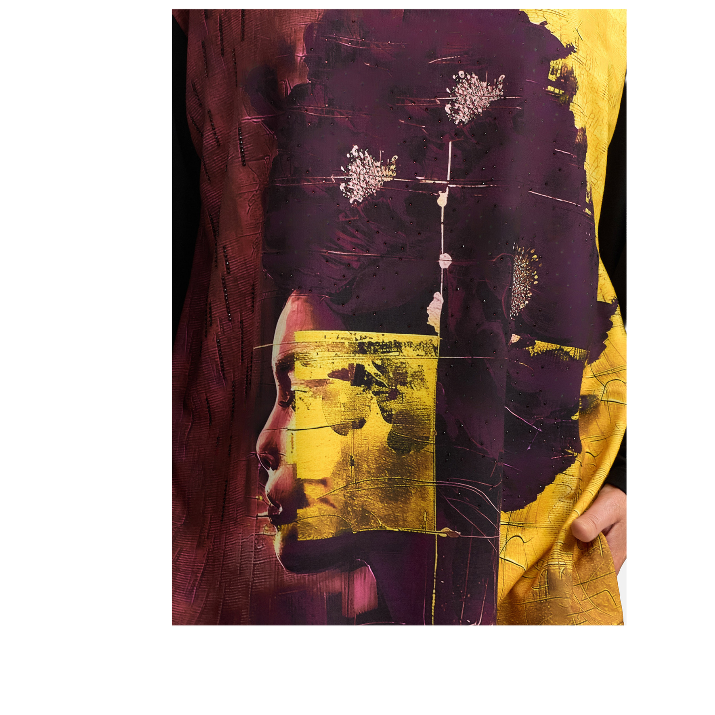 Frenzi4u Longshirt „Autumn Vision“ – kunstvoll, edel & voller Wärme 44- 58