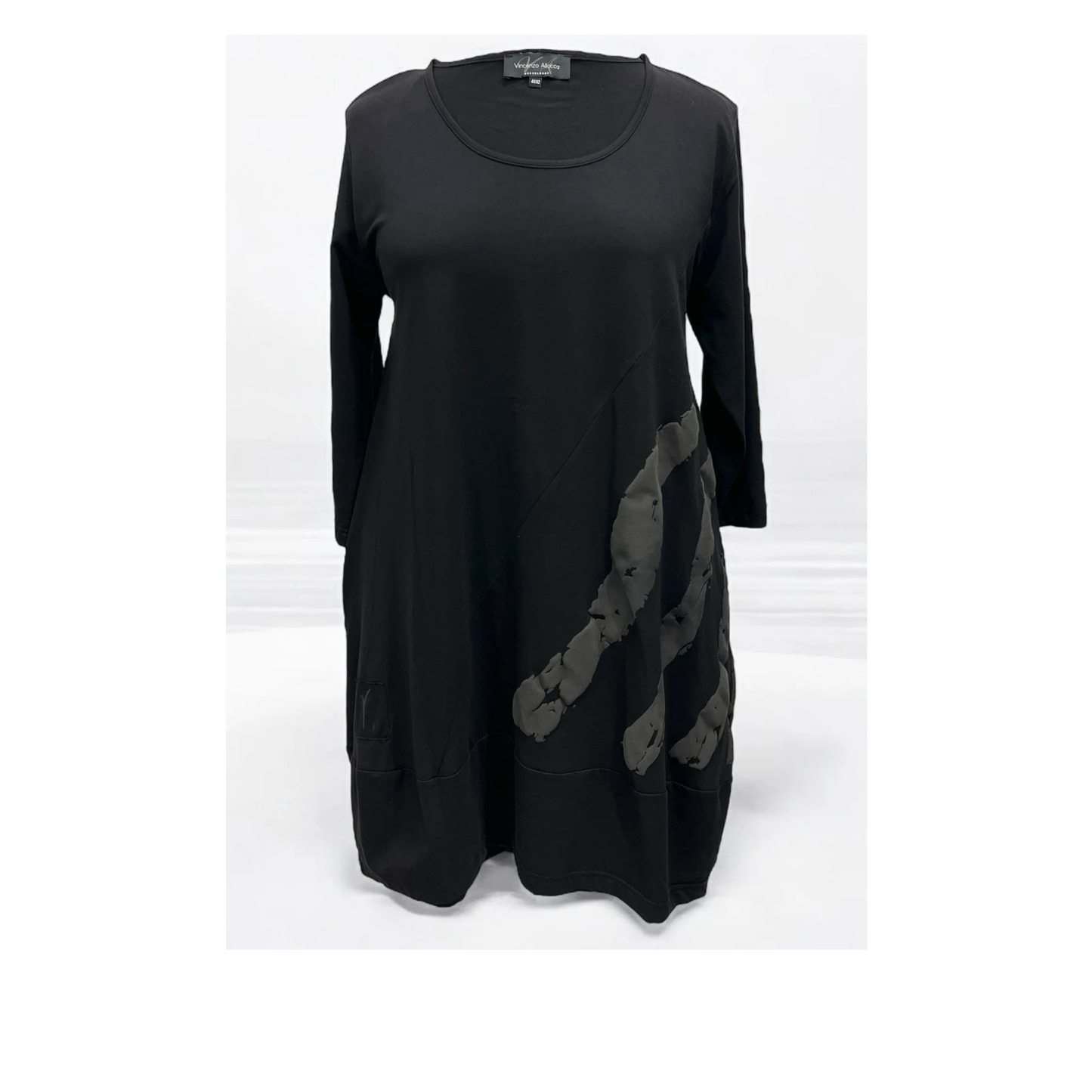 Vincenzo Allocca Tunika „Rubber Touch“ – modern, puristisch & raffiniert 40 42 44 46 48 50 52 54 56 58 60 62