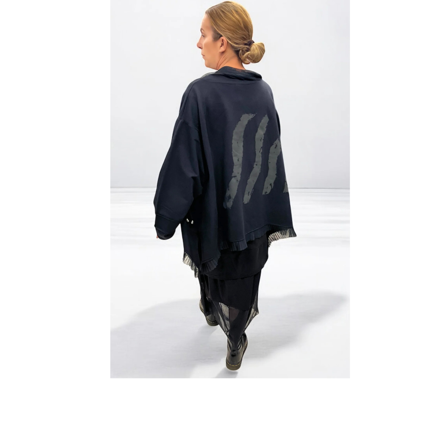 Vincenzo Allocca Jacke „Rubber Touch“ – avantgardistisch, lässig & voller Stil Gr 40 - 62