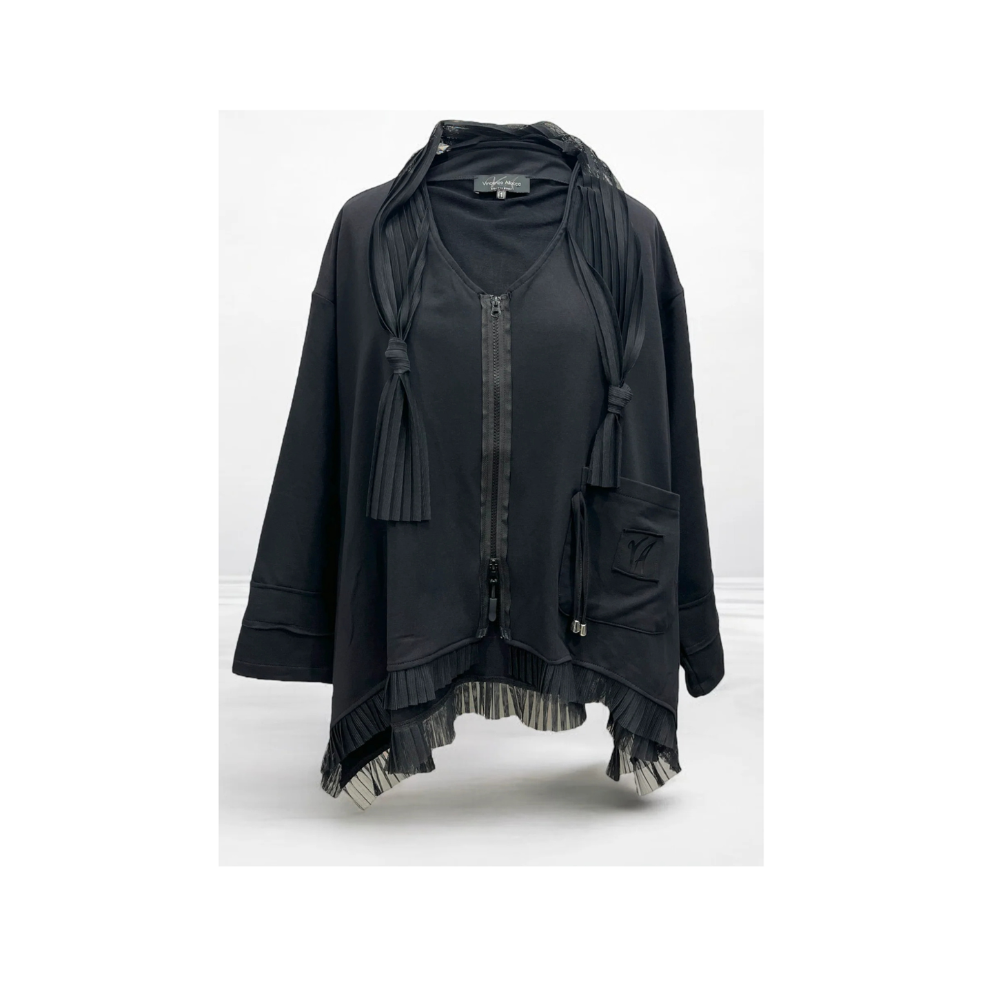 Vincenzo Allocca Jacke „Rubber Touch“ – avantgardistisch, lässig & voller Stil Gr 40 - 62