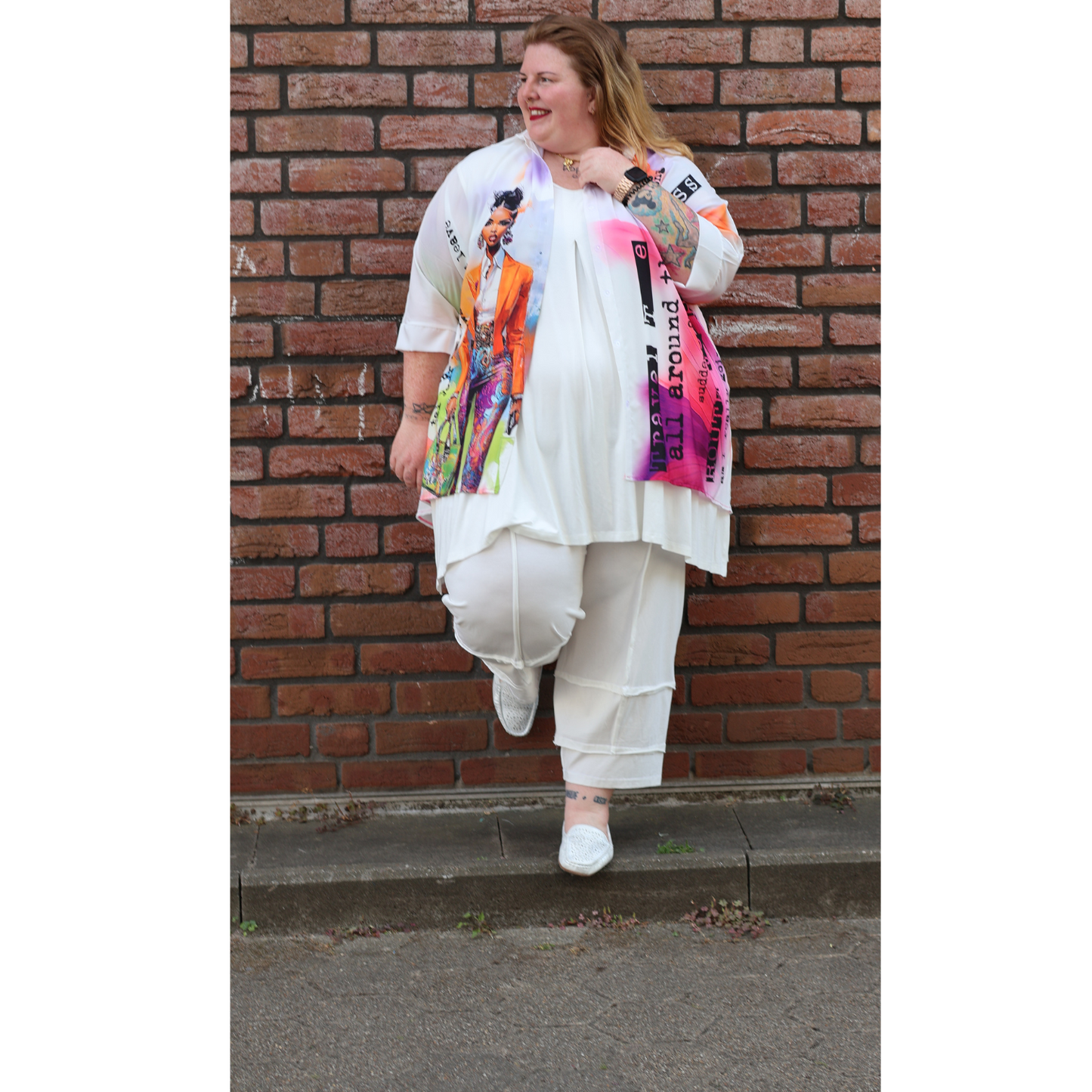 Mix Virage Oversize-Bluse „Power Woman“ – Style Statement 44 46 48 50 52 54 56