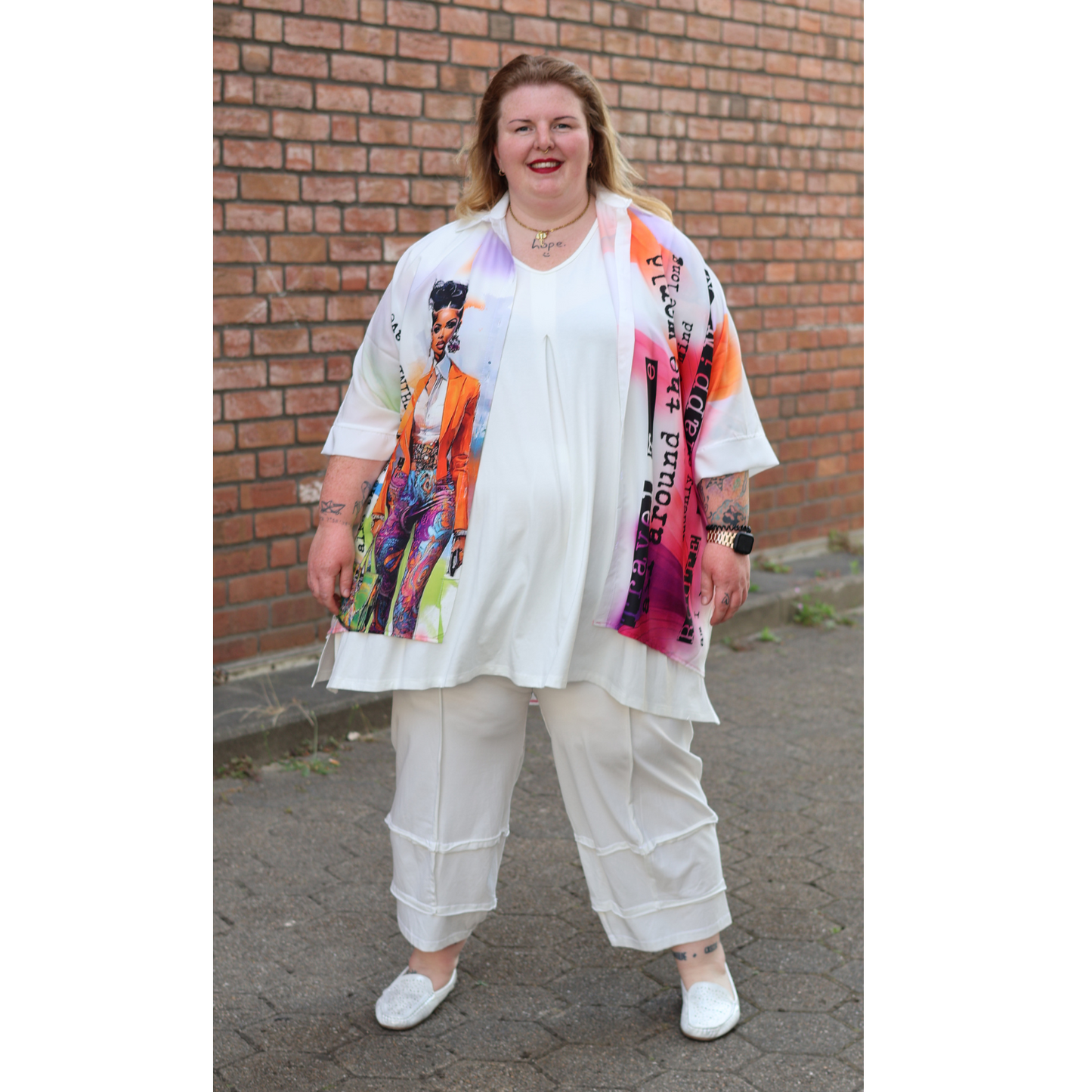 Mix Virage Oversize-Bluse „Power Woman“ – Style Statement 44 46 48 50 52 54 56