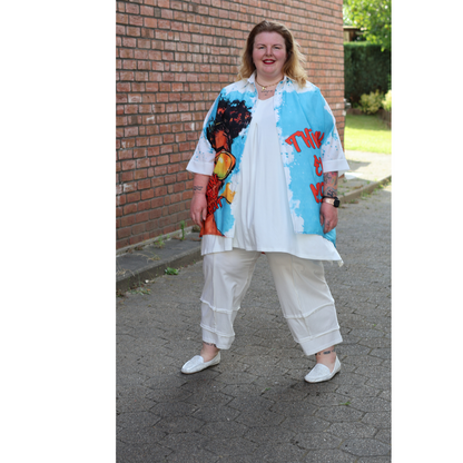 WOW-Bluse „Urban Pop Art“ – Mix Virage | Stylisch. Leicht. Besonders. 44 46 48 50 52 54 56 58 60