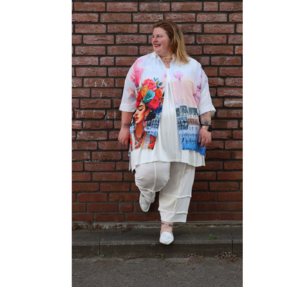 Mix Virage Frida Power – Oversize-Bluse mit ikonischem Print 44 46 48 50 52 54 56