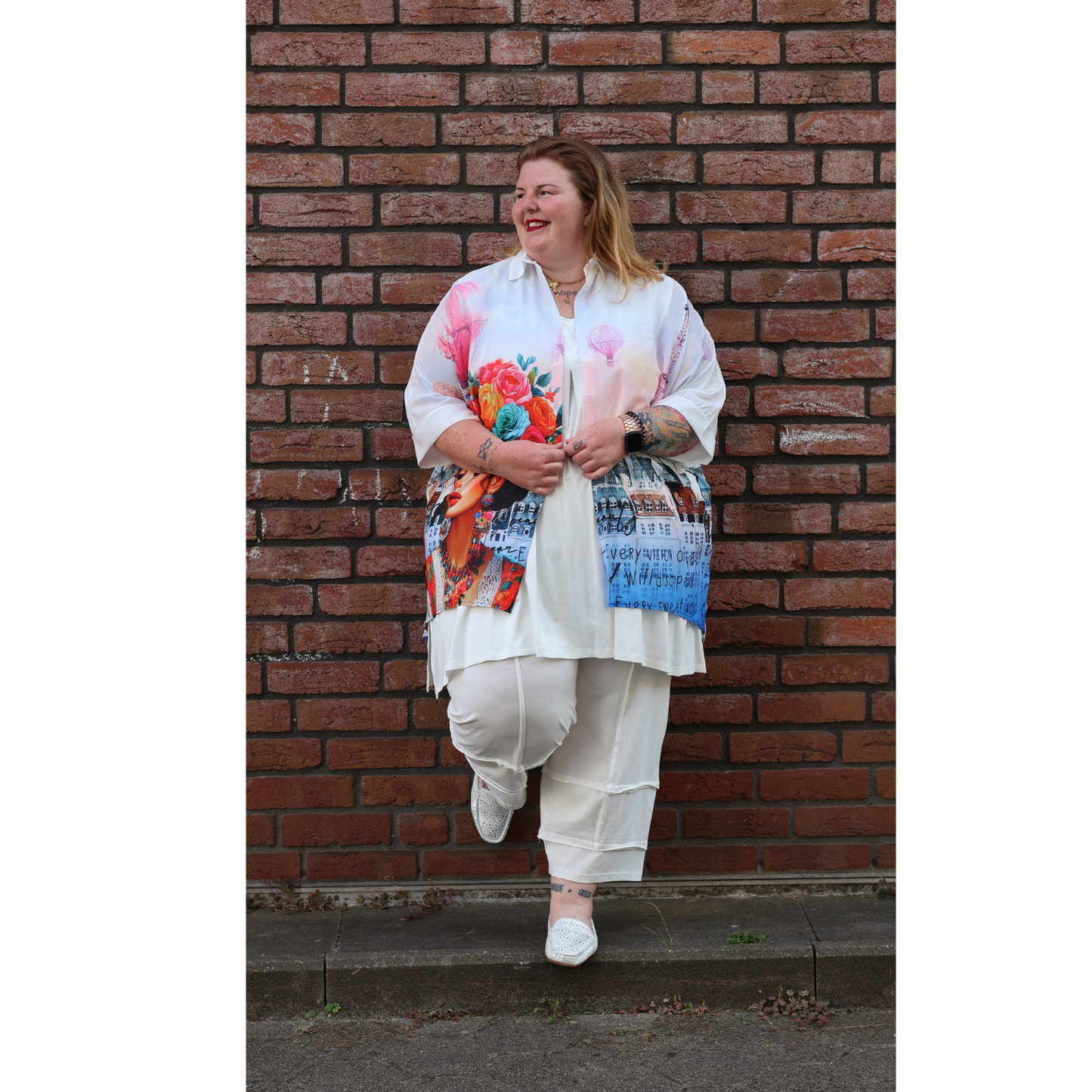 Mix Virage Frida Power – Oversize-Bluse mit ikonischem Print 44 46 48 50 52 54 56