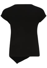 Lade das Bild in den Galerie-Viewer, Doris Streich Shirt, schwarz-weiß kurzarm Gr 44-56
