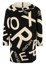 Lade das Bild in den Galerie-Viewer, Doris Streich Sweatshirt mit Statement Print und Hoody Gr 46 - 56
