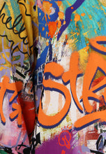 Lade das Bild in den Galerie-Viewer, Doris Streich Bluse mit Graffiti-Print Gr 46 - 56
