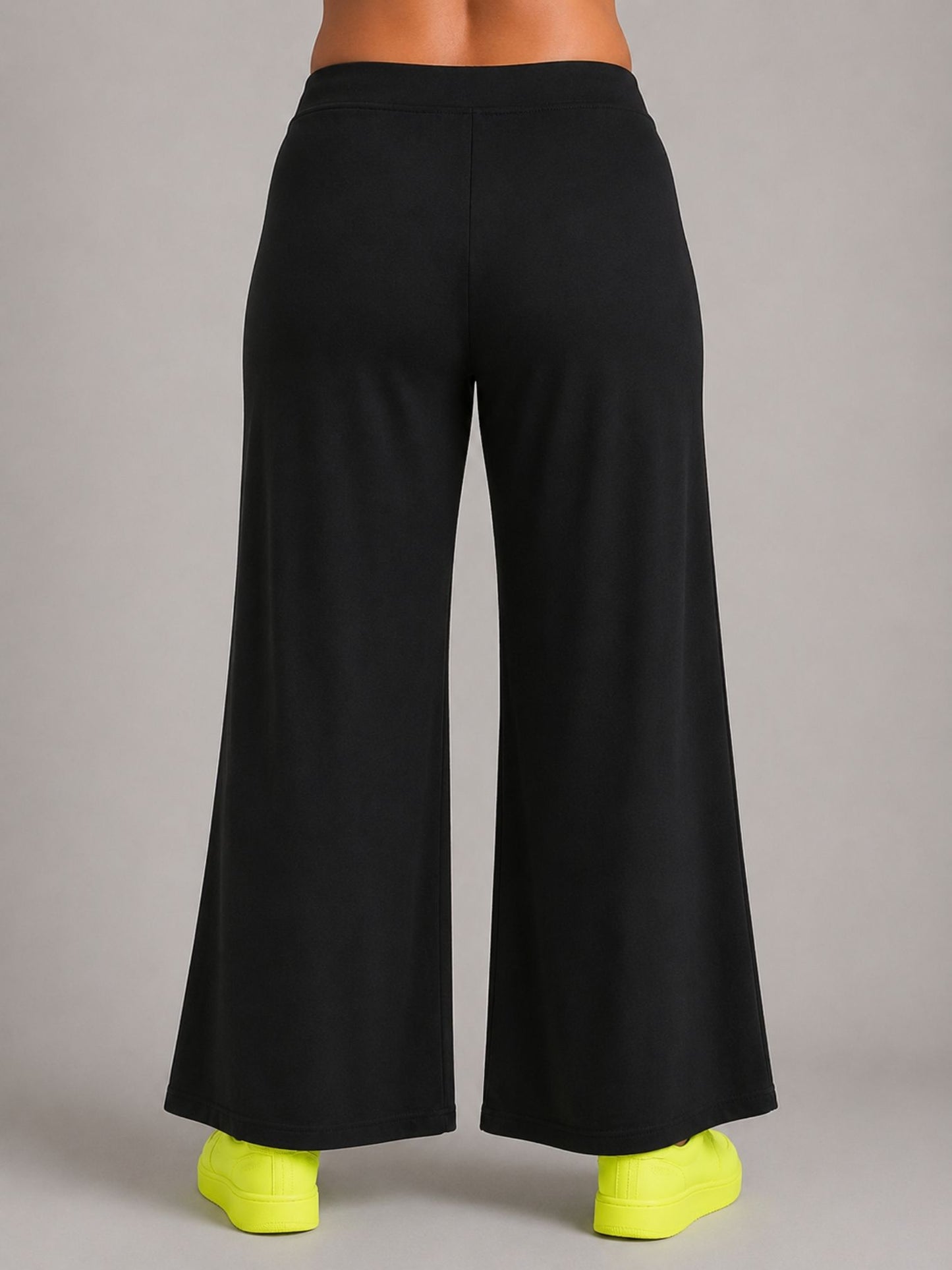 Doris Streich Marlene-Hose uni – Schwarz / Grau