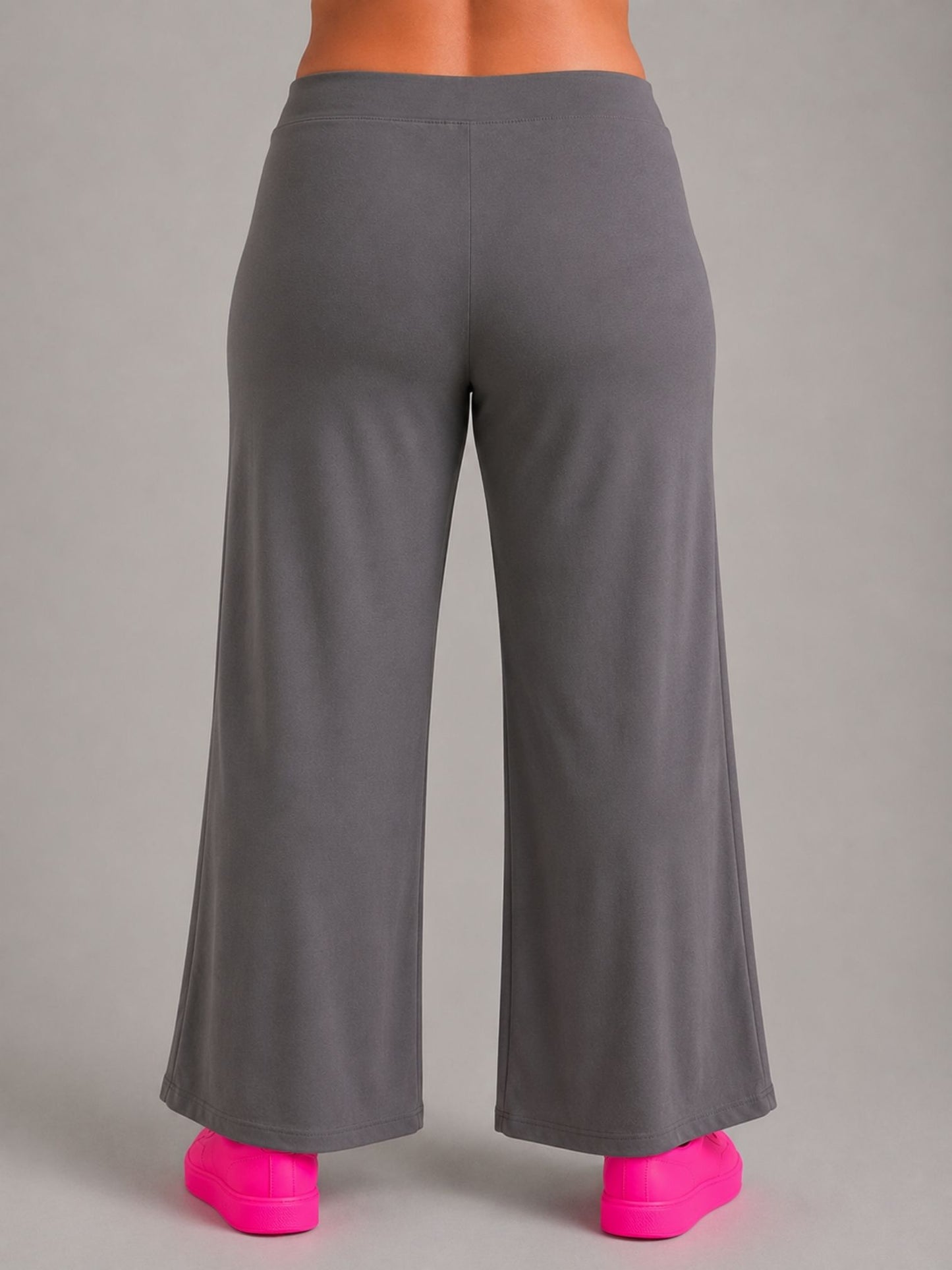 Doris Streich Marlene-Hose uni – Schwarz / Grau